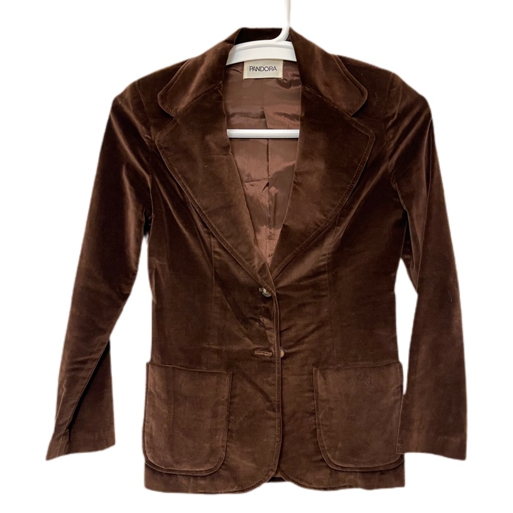 Vintage velvet jacket Pandora size s/m